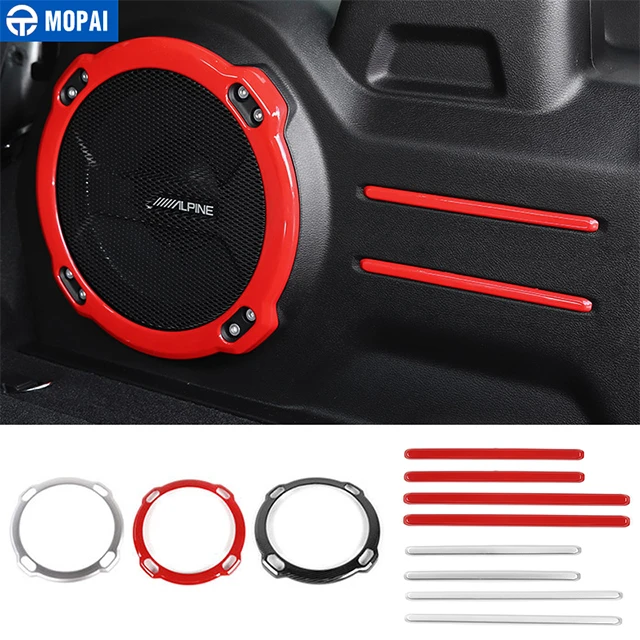 MOPAI для Jeep Wrangler JL автомобильный сабвуфер динамик украшение багажника отделка
