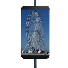 Полноцветный наружный Полюс светодиодный экран рекламный уличный столб светодиодный дисплей