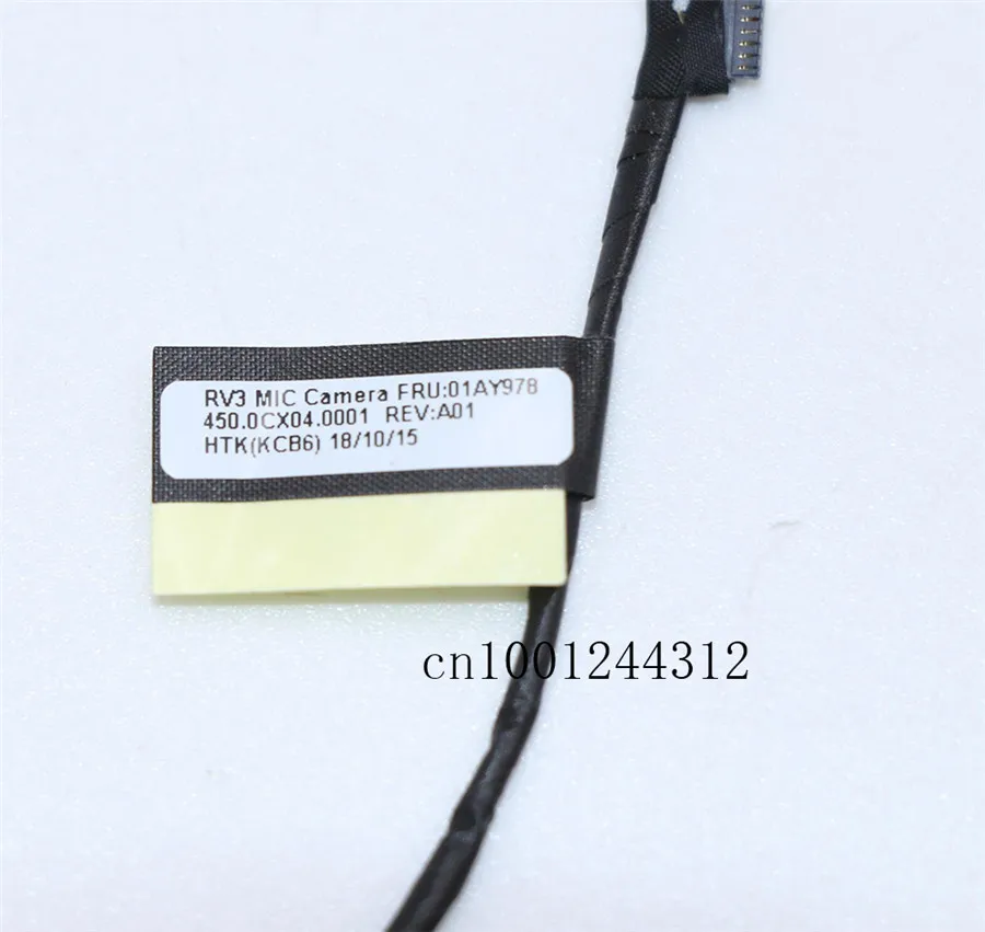 Для lenovo ThinkPad X1 Yoga 3rd Gen камера mic RGB кабель 01AY978 01AY979 450.0cx040001