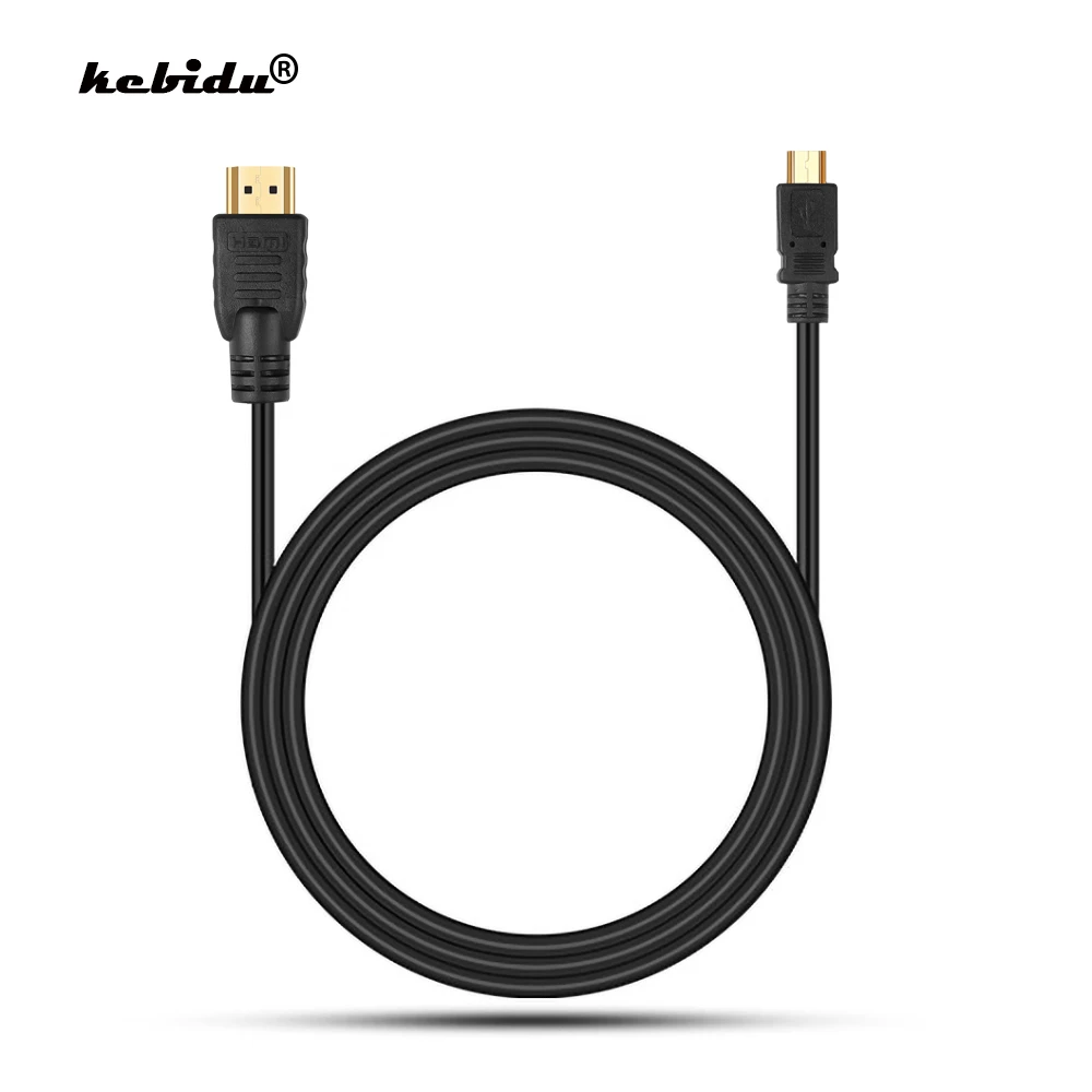 Kebidu Универсальный 1080P Micro USB к HDMI кабель HDTV адаптер 1 5 м аудио для Xiaomi Meizu Samsung HTC LG