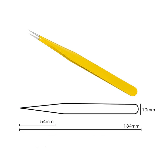 Macaron Color Stainless Steel Tweezers DIY Scrpabooking Tape Sticker Tool Journal Paper Gadgets Practical Portable Tweezers I