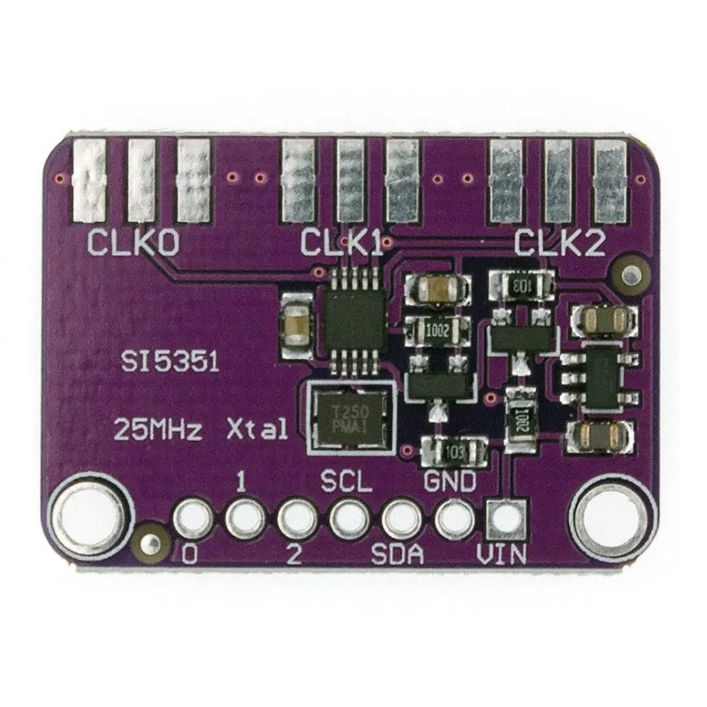 Модуль генератора тактовых сигналов SI5351 SI5351A I2C 3 В постоянного тока 5