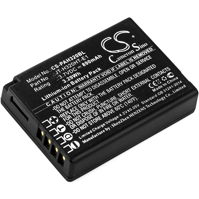 

Cameron Sino Battery For Panasonic Handheld H320,JT-H320HT,JT-H320HT-E1
