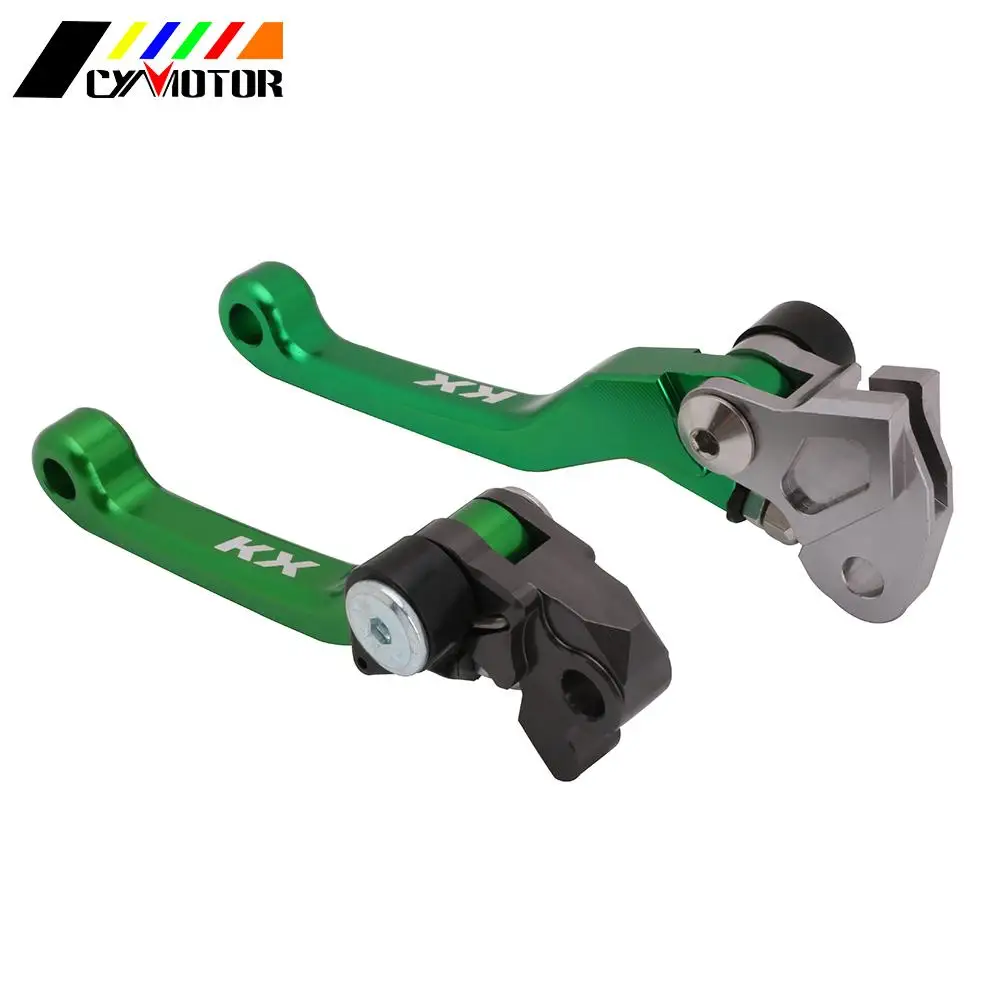 Складные рычаги тормозной муфты для KAWASAKI KX65 KX85 KX125 KX250 KX250F 2004 KX 65 85 125 250|Рычаги