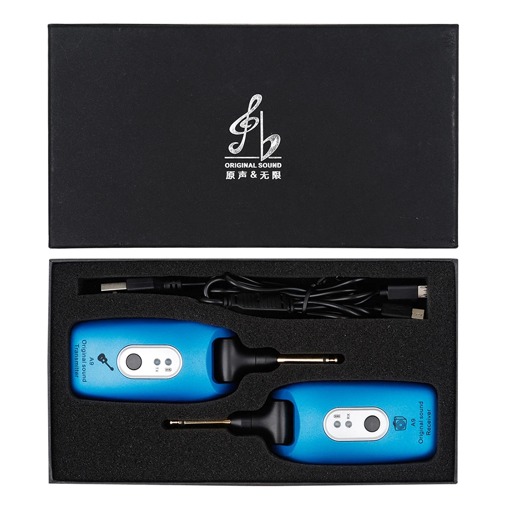 PROD 1005003239531348 Guitar Wireless System Transmitter Receiver
Musical Instrument Accessories Built-in Rechargeable Pickup for
Electric Guitar Bass