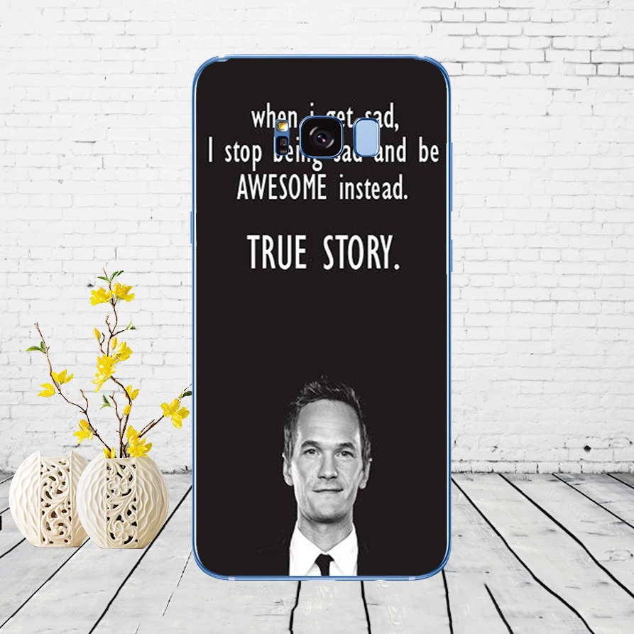 Мягкий силиконовый чехол для samsung Galaxy S6 S7 edge S8 S9 S10 plus A70 A50 чехол 121DD how i met your mother himym quotes