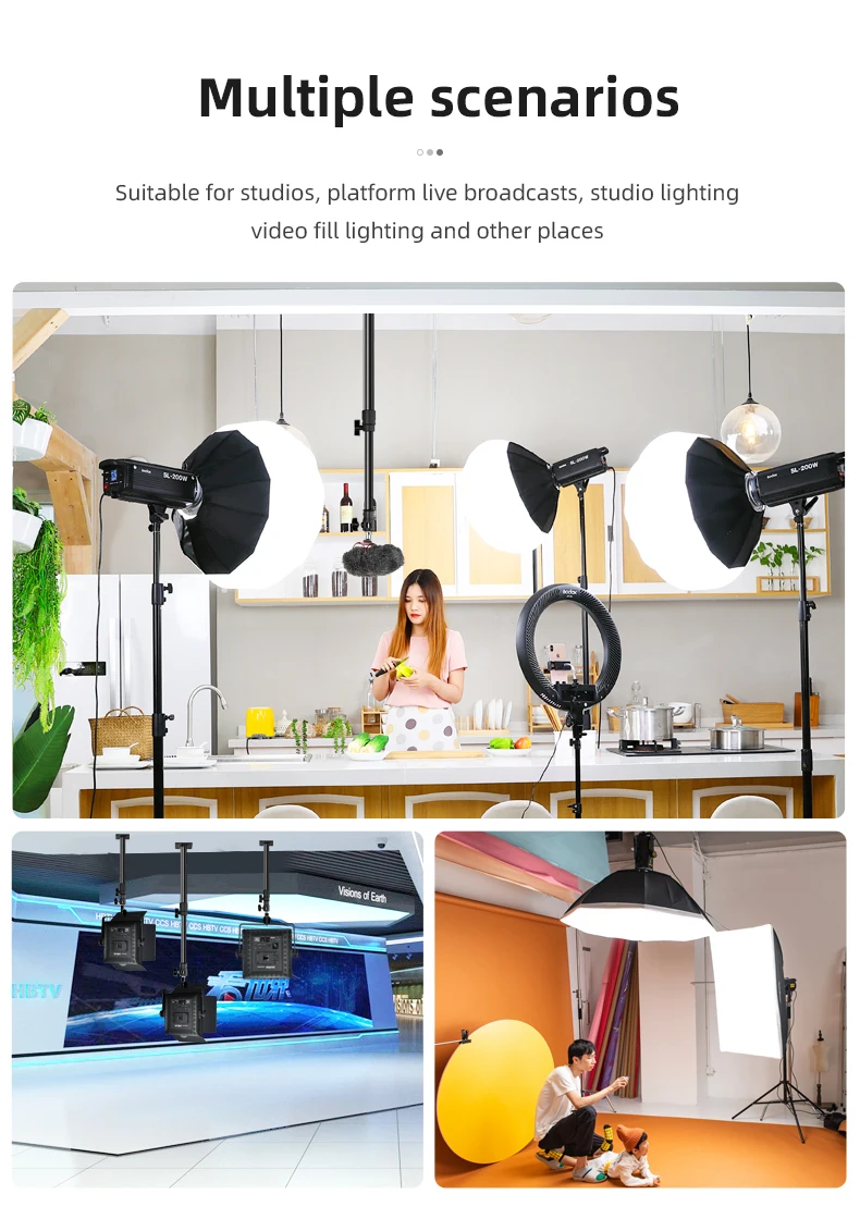 Wall Ceiling Mount Light For Flash Lamp LED Lights Softbox Photo Studio Live br