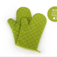 200 шт./лот термостойкие силиконовые перчатки приготовление, Выпекание, барбекю микроволновая печь Держатель для посуды для духовки Нескользящие рукавицы кухонные принадлежности