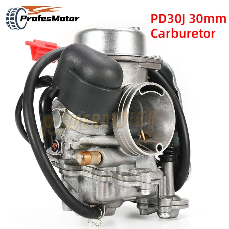 PD30J 30mm Carb Carburator Motorcycle CVK Carburador for 250cc Water Cooling Scooter ATV QUAD 172MM CF250 CH250 CN250 Pit Bike | Автомобили