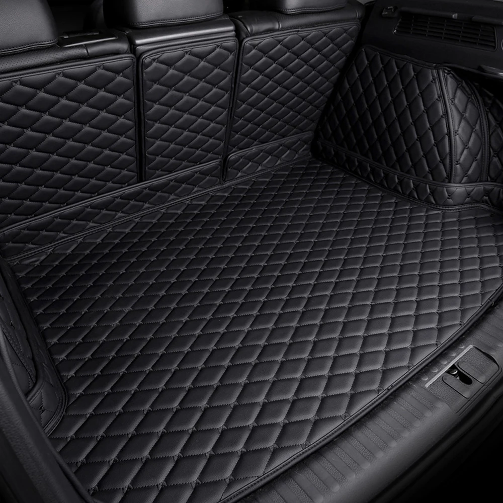 

Custom fit car trunk mats for Land Rover Discovery 3 freelander 2 Sport Range Rover Sport Evoque 6D car styling carpet liner