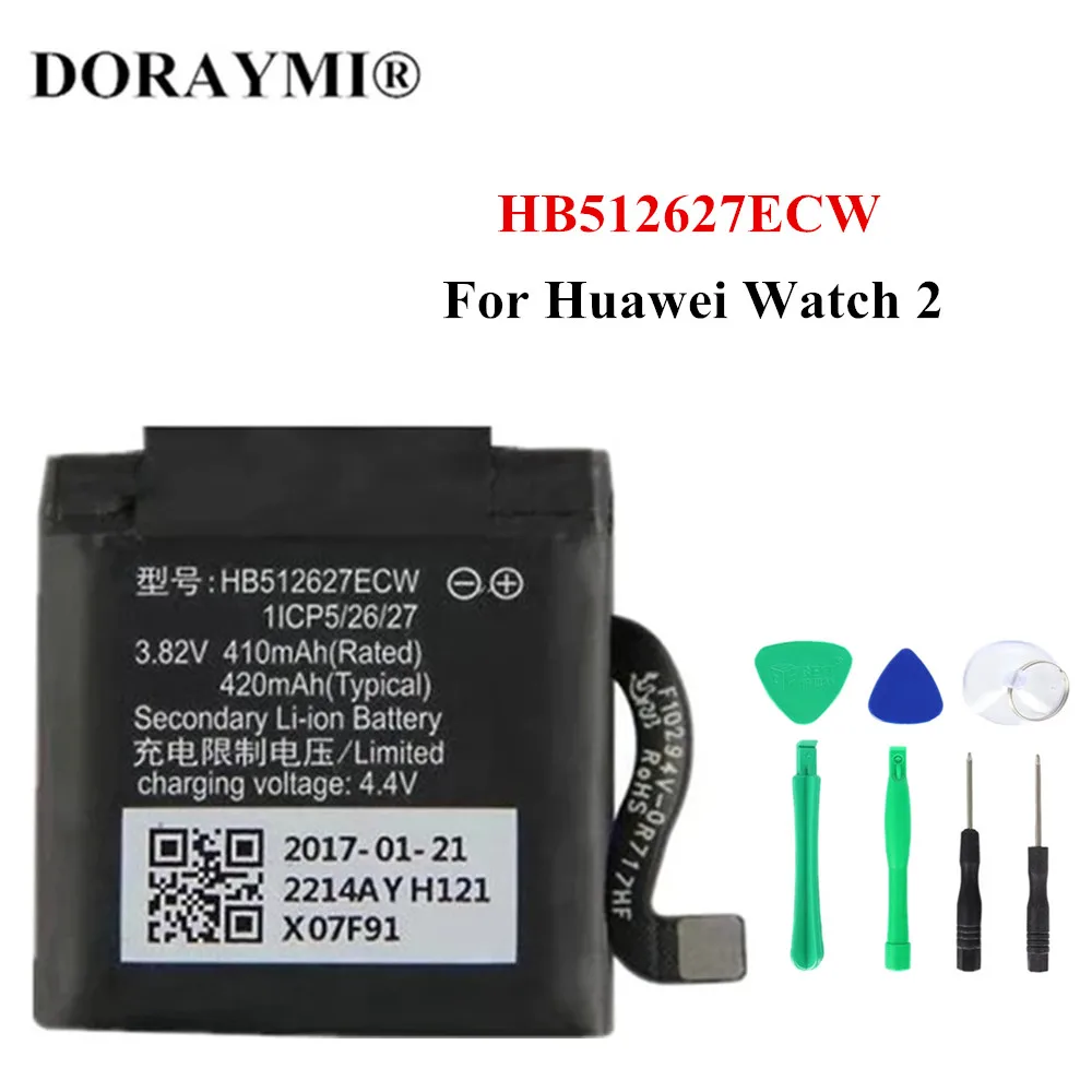 Original Replacement Hb512627ecw Battery For Huawei Watch 2 Pro/watch 2