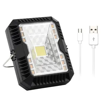 

Waterproof LED Solar Light Dimmable 3 Modes 10W Lamp Portable USB Rechargeable Flood Outdoor Working Camping Lighting