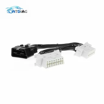 

Stable &High Speed transmission 16 pin OBD2 OBDii OBD 2 Splitter Extension Cable one Male to Two Female Y Cable for ELM327