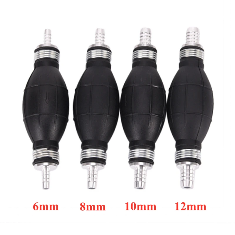 1PC 4 Sizes Line Pump Primer Bulb Hand Gas Petrol Pumps Rubber And Aluminum Fuel Apply to All Fuels Wholesale | Автомобили и