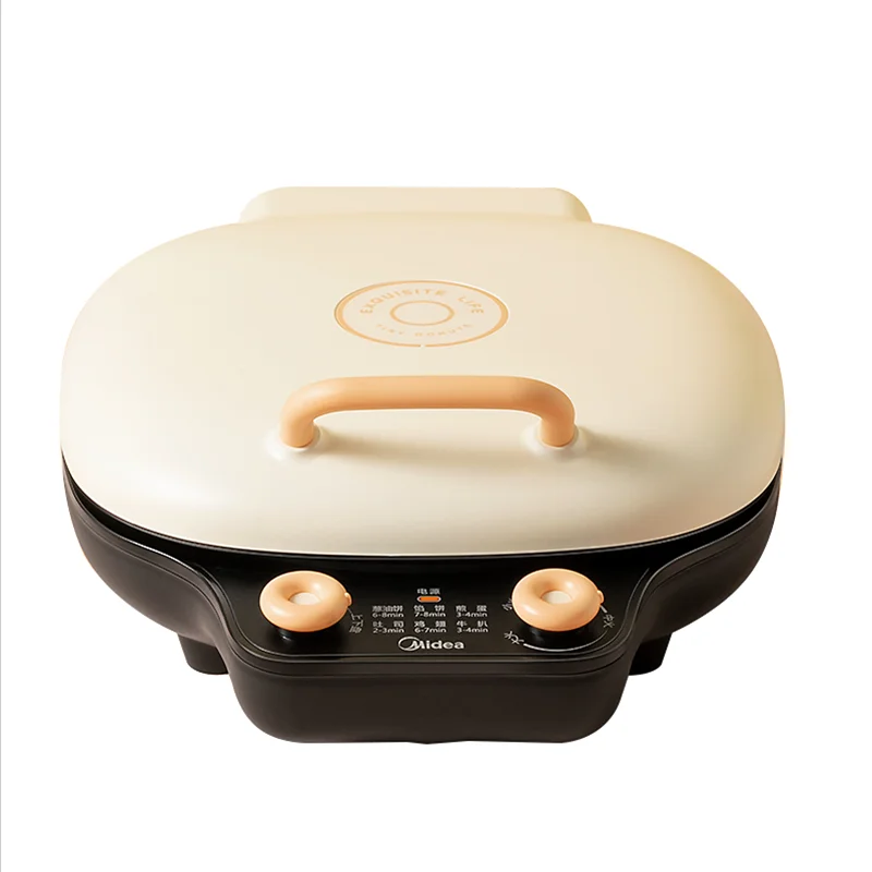 

220V Home Appliance Electric Crepe Maker Non-stick For Home Kitchen Baking Pan Dual-side Baking Fast Heating Breakfast Machine