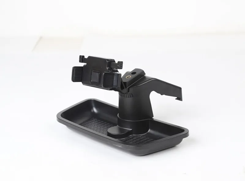 black Sansour автомобильный мобильный телефон gps-ячейка держатель walkie-talkie подставка для Jeep Wrangler jk 2012 - Цвет: black