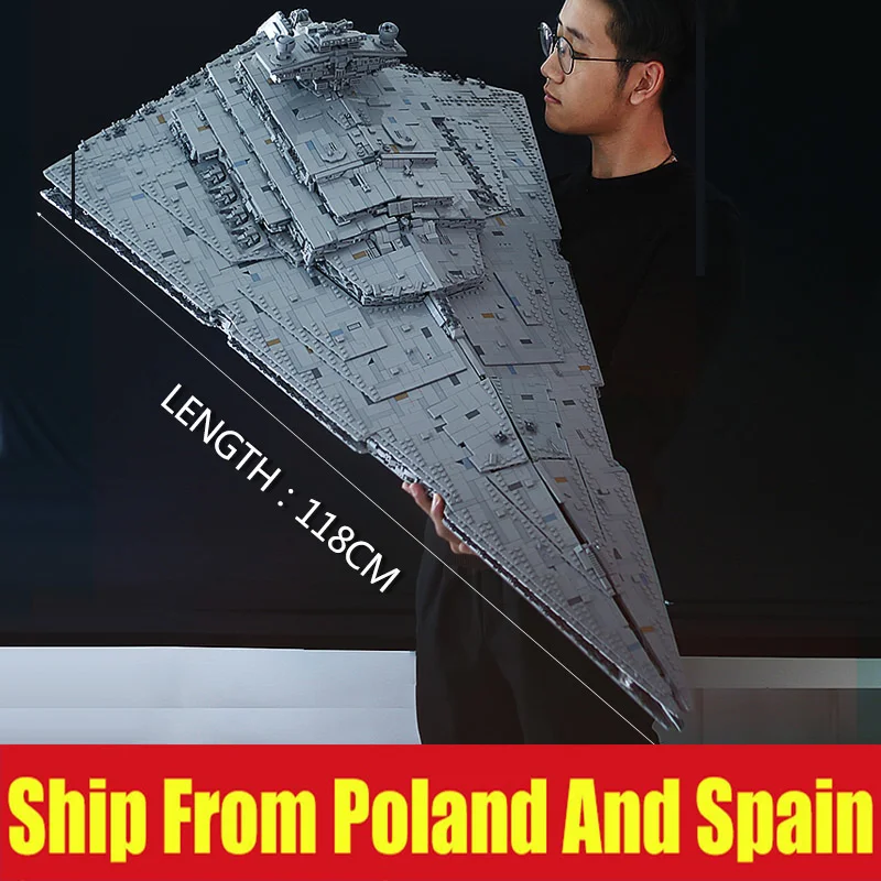 DHL 05027 Звездные игрушки войны MOC 23556 имперская звезда комплект эсминца совместим с