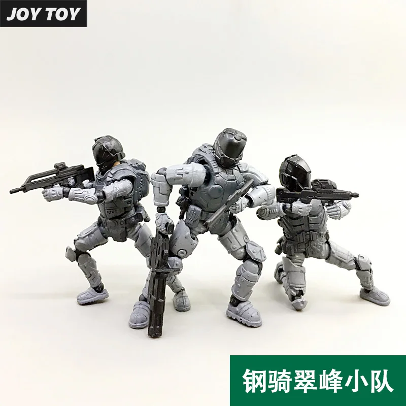 JoyToy 1/25 стальные фигурки из корпуса, белая форма(должна быть собрана и окрашена) сейчас - Цвет: Team 3 (3 figures)