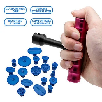 

Puller Tabs Dent Repair Tools Car Exterior Paintless T-Bar Replacement