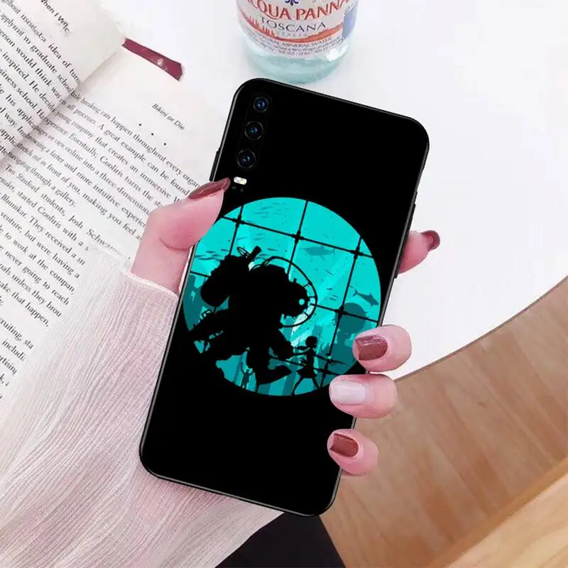 Мягкий чехол для телефона HPCHCJHM Bioshock с пользовательским фото Huawei Honor 20 10 9 8 8x 8c 9x 7c 7a