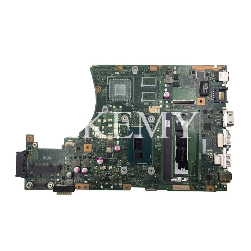 AKEMY X455LA материнская плата для ноутбука ASUS X455LAB X455LJ X455LD X455LF X455LB материнская плата ТЕСТ ОК i5-4210 процессор 4 Гб ОЗУ