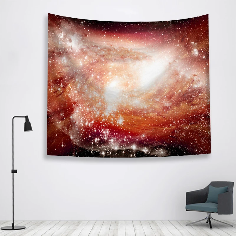 Красочные звездное небо стены Ttapestry висячие украшения богемный пляжный коврик дом Декор общежития МАНДАЛА ГОБЕЛЕН колдовство хиппи - Цвет: 1-14