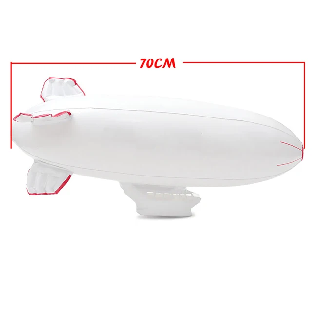 PVC Inflatable Airship Model Spaceship Toys for Kid Children Birthday Gift Inflatable Summer Outdoor Funny Toys 2022 NEW 2