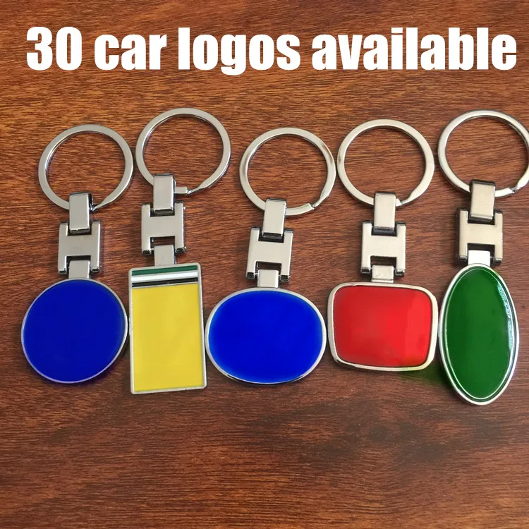 

Metal H Buckle Car Logo Keychain Keyring for AUDI BENZ MAZDA CITROEN KIA HYUNDAI SUBARU SUZUKI Auto Emblem Vehicle Badge CNYOWO
