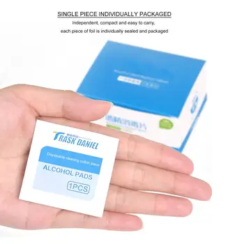 

5/10 Box (500/1000 Sheets) Cleaning Cotton Pieces Portable Non-woven Cleaning Wipes Pad for Indoor Outdoor Use