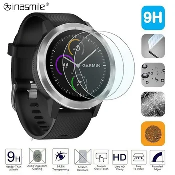 

1/3Pcs Screen Protector For Garmin Vivoactive Fenix 5 5s Fenix 3 Fitbit Versa Approach S60 S6 Tempered Glass Smart Watch cover