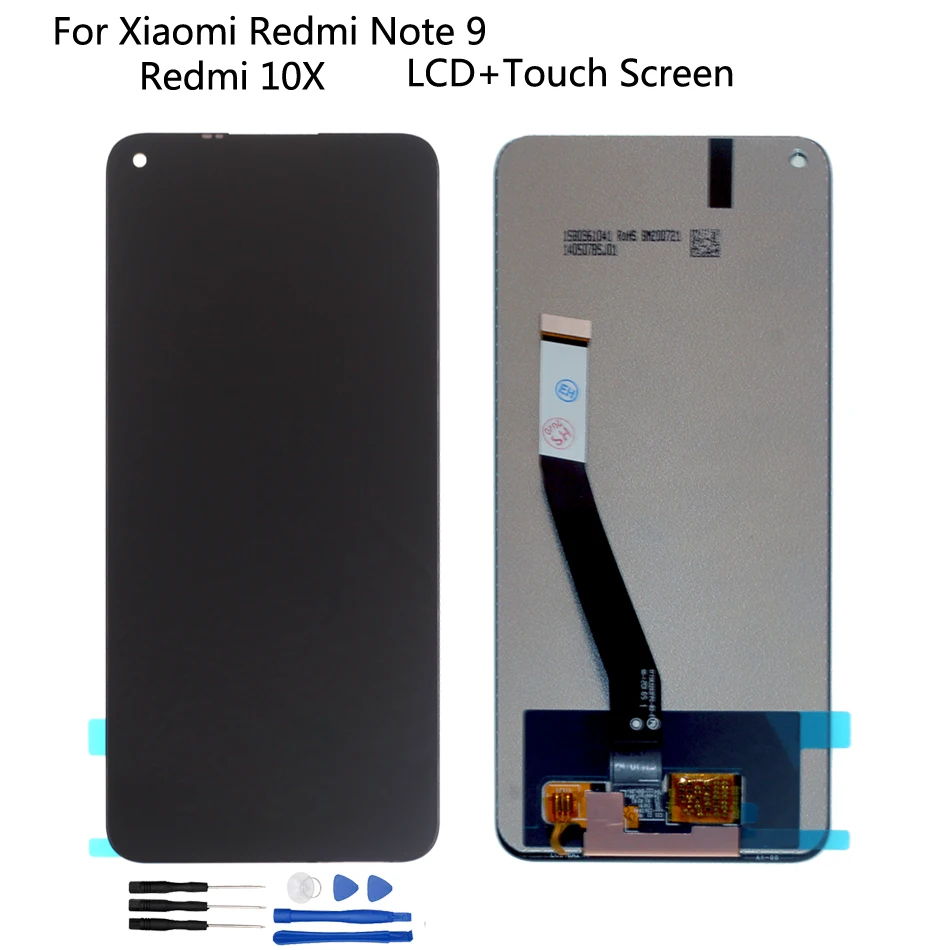 

New For 6.53" Xiaomi Redmi Note 9 LCD Display Screen+Touch Screen Digitizer For Redmi 10X Note 9 M2003J15SG LCD Display
