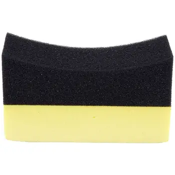 

Car Tyre Brush Sponge Tire Dressing Applicator Crescent-shaped Foam Cleaning 10pcs