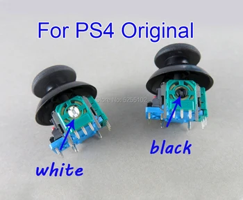 

2Pcs=1set Original for Sony Dualshock 4 PS4 Controller 3d Rocker Joystick cap Axis Analog Sensor Repair Parts Accessories