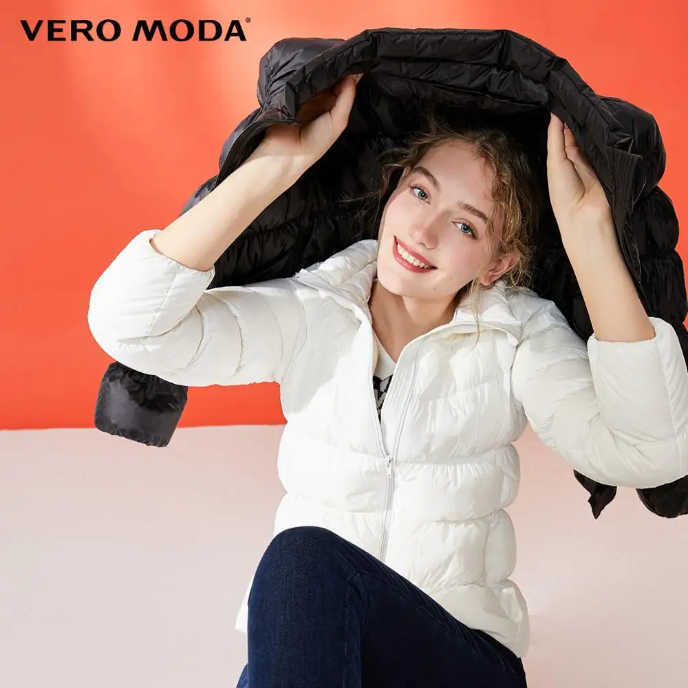 Женская приталенная куртка пуховик Vero Moda легкий и портативный светильник |
