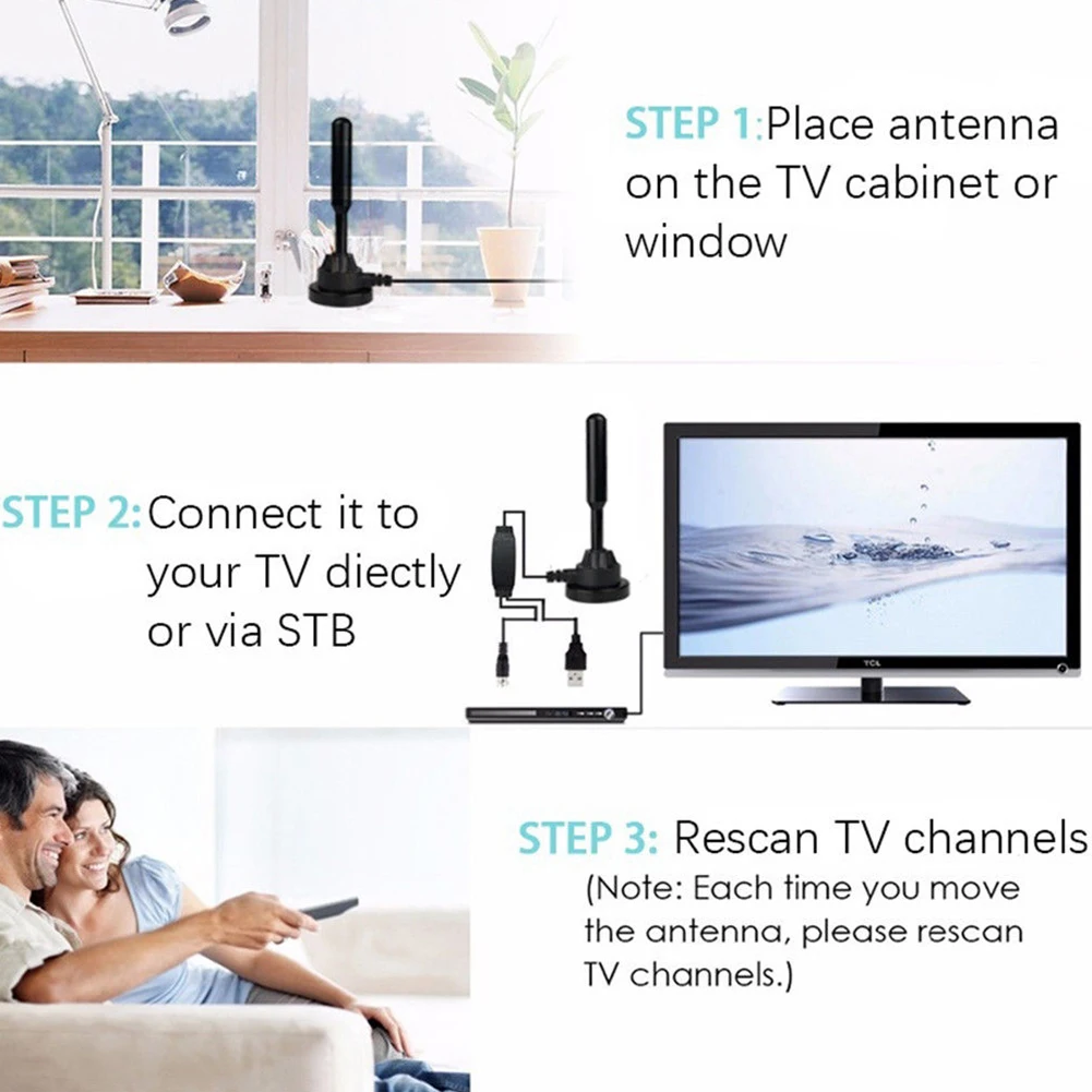 Arial приемник внутренний цифровой антенный сигнал усилитель тв DVB-T DTMB HD tv