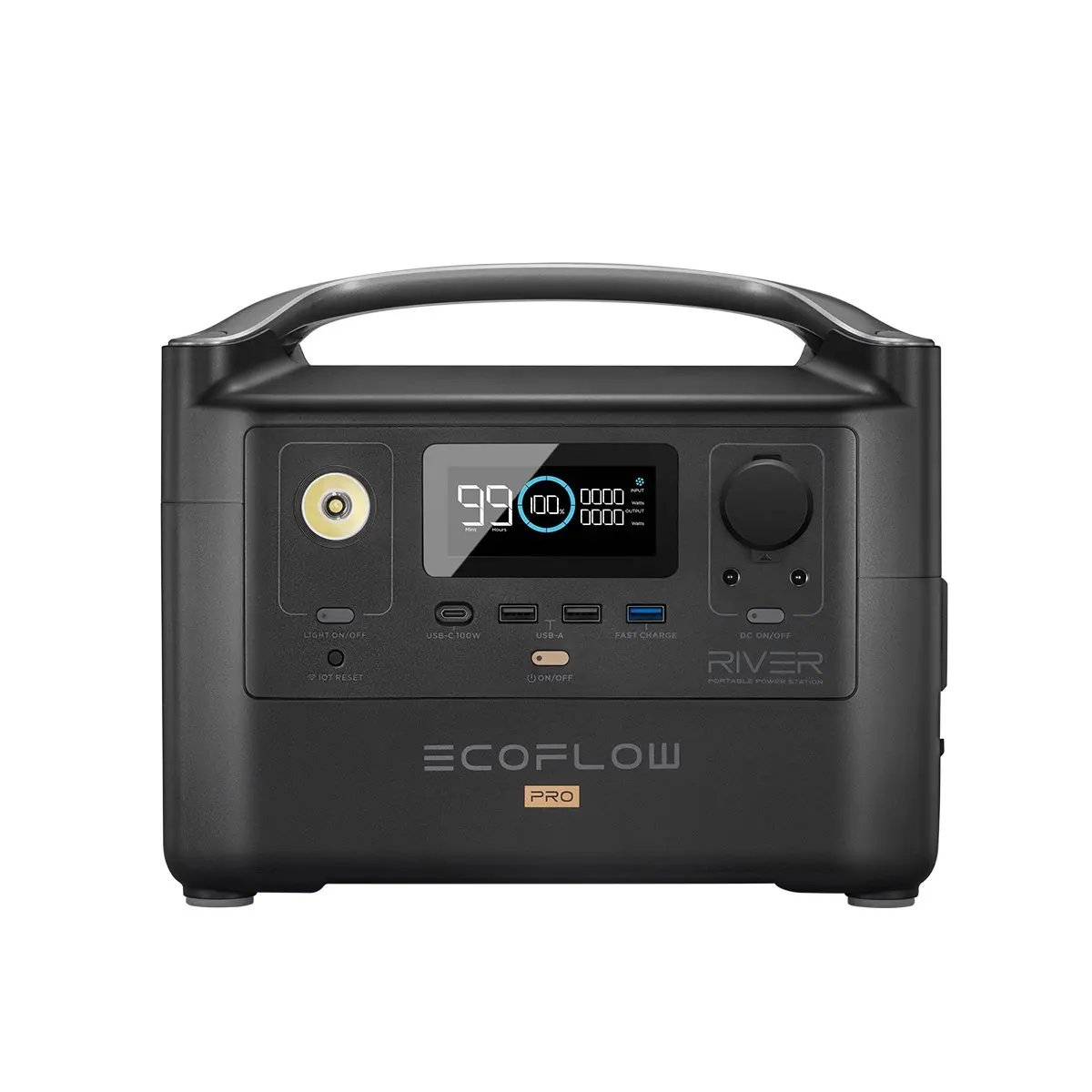 Ecoflow River Pro Centrale Elettrica Portatile 720Wh/600W Campeggio Esterno Rv Backup Batteria Al Litio 200,000Mah Prese Ca