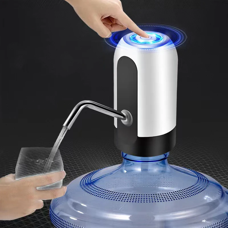 Насос для бутылки с водой автоматический Электрический дозатор воды USB-зарядкой