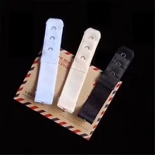 1 шт., 1 ряд, 3 крючка, удлинитель для бюстгальтера для женщин, эластичный удлинитель для бюстгальтера, ремень, застежка на крючок, расширитель, Регулируемая пряжка для ремня, нижнее белье