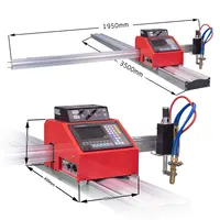 Portable CNC Flame THC Plasma Cutter Machine, Effective Metal Steel Plate Gas Cutting Machine 2