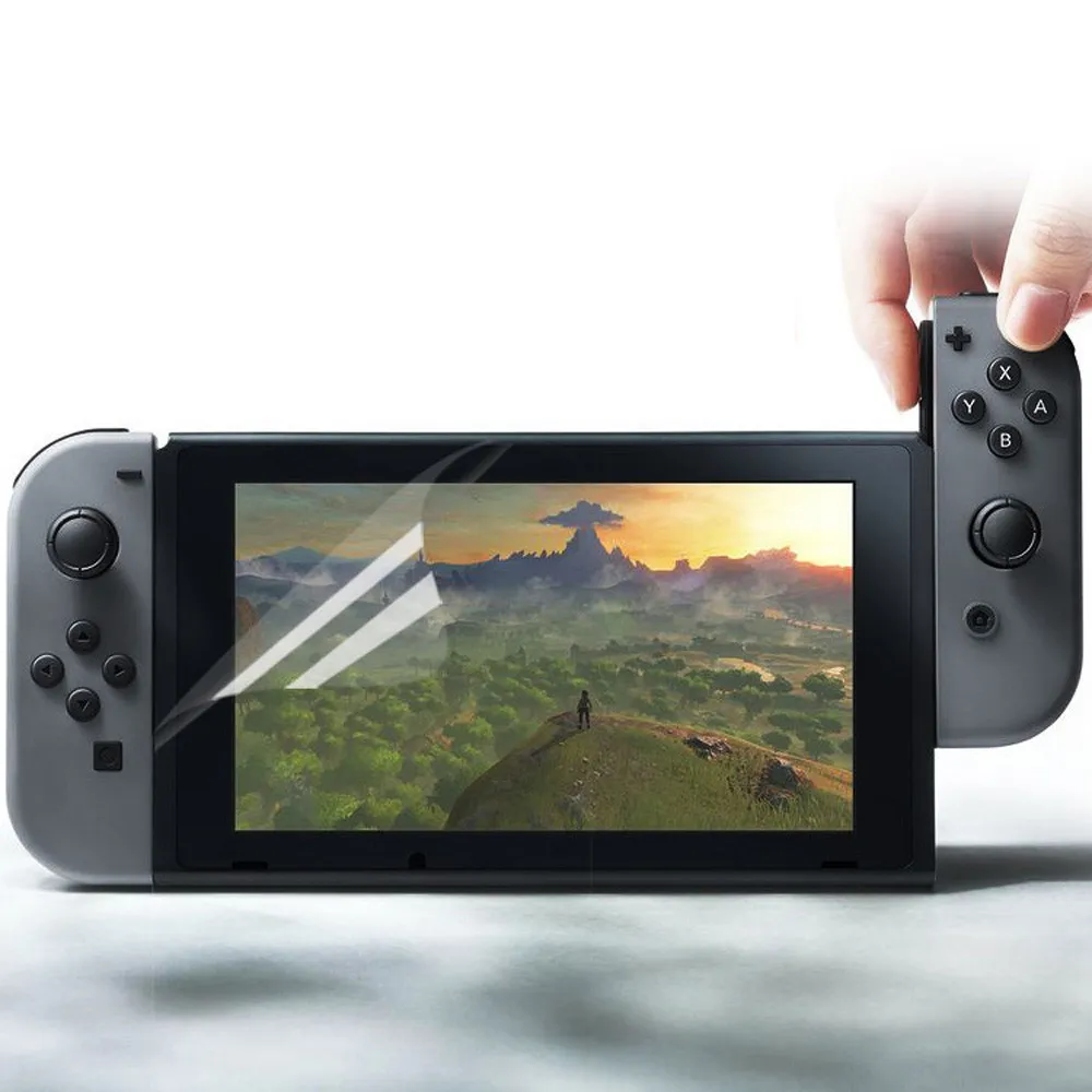 2 шт ручной игровой протектор экрана для nintendo Switch/Switch Lite мягкий Hd прозрачный протектор экрана# YL10