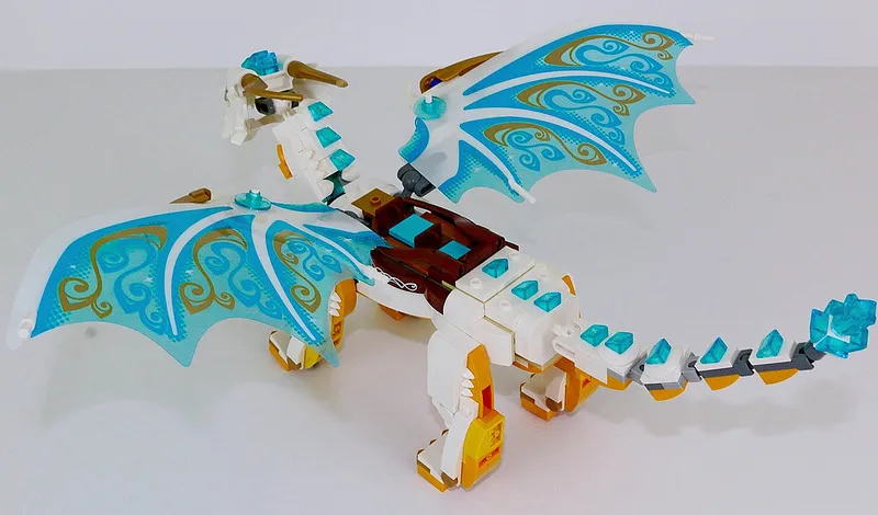 Новые длинные строительные блоки Dragon Girls подходят для эльфов сказочных друзей