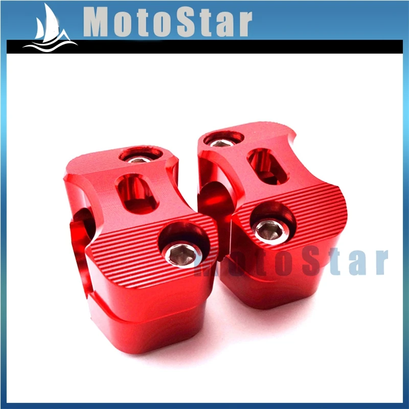 CNC алюминиевая ручка Зажим адаптер стояки конус для Fat 1 1/8 ''28 мм руль питбайк ATV Quad Мотокросс Мотоцикл