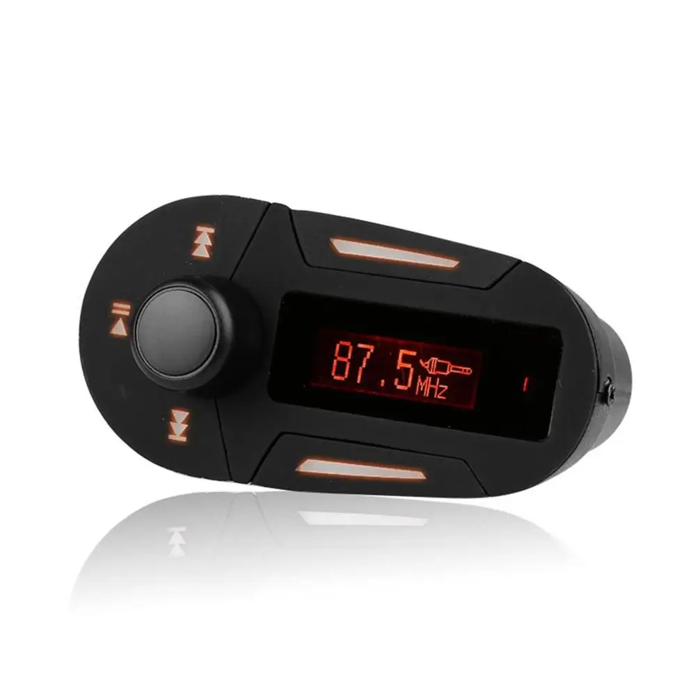 Креативный Автомобильный Mp3 музыкальный плеер с куриными ножками, Usb, красный светильник, синий, зеленый, Aux, куриные ножки, Автомобильный Mp3 618 - Формат цифровых медиаданных: CD