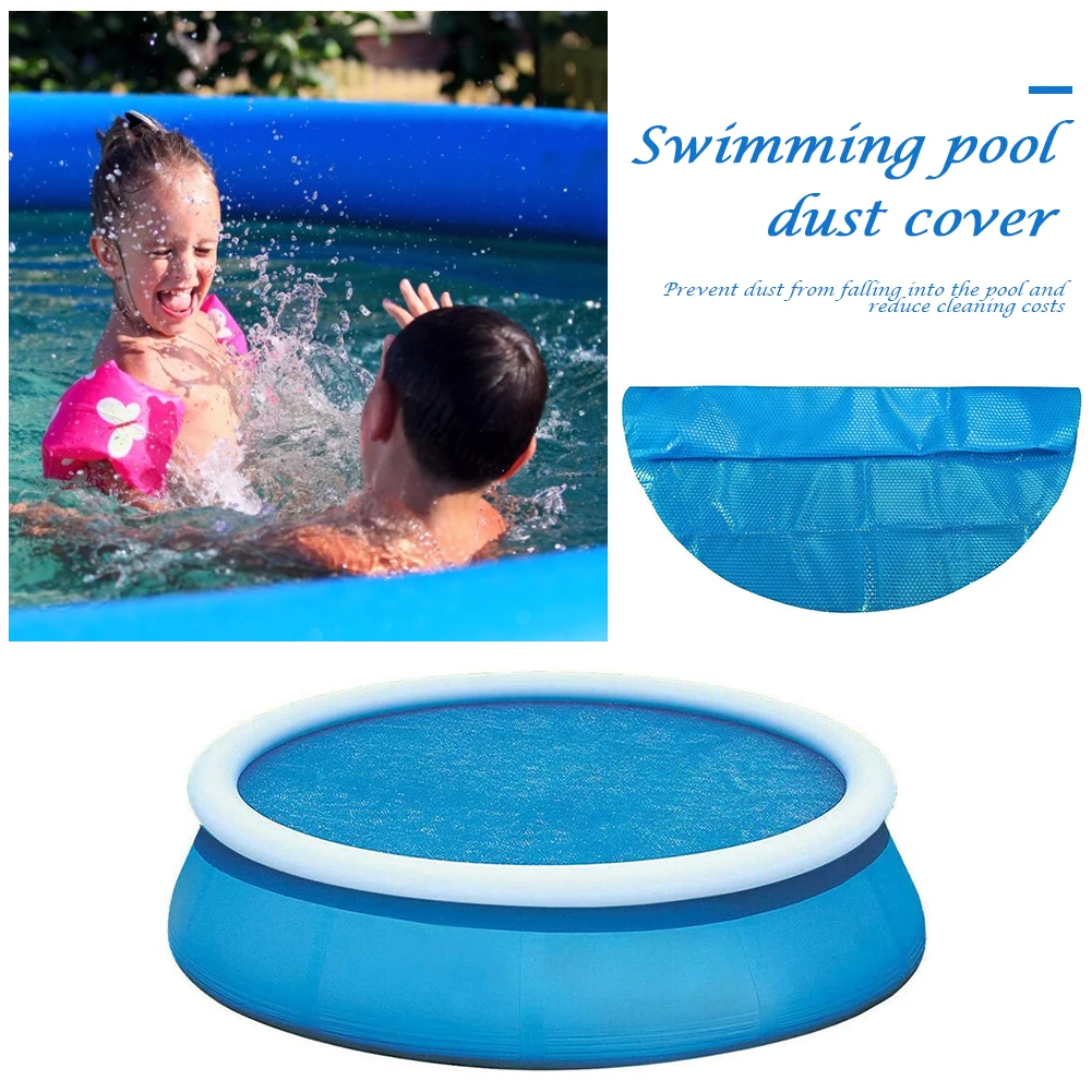 Pool Covers Swimming Tub Round Solar Outdoor Bubble Blanket Accessories Reliable 