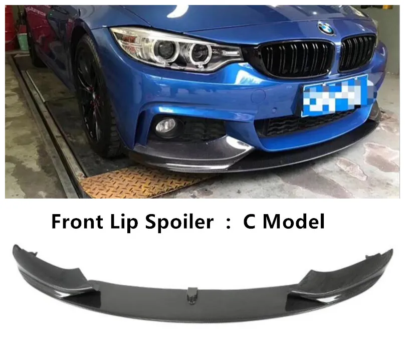 Carbon Fiber Front Lip Spoilers For Bmw 4 Series F32 Coupe F33 Convertible F36 Gran Coupe 13 Bumper Diffuser Spoiler Bumpers Aliexpress