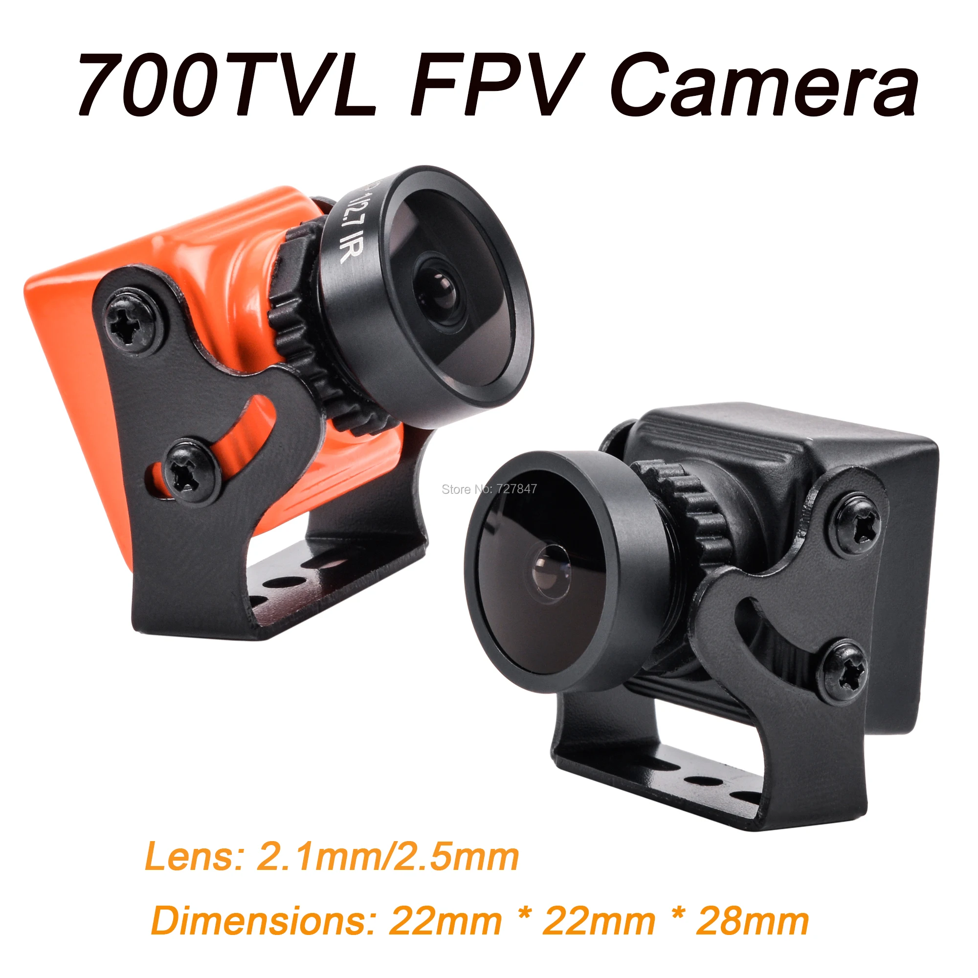 Новая 1/3 &quotCOMS 700TVL PAL / NTSC FPV камера 2 1 мм/2 5 мм объектив ~ 12 В для RC Mini Racing Drone