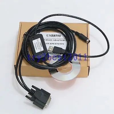 

DHL/EMS 5 Sets*Programming cable for Nais/Original USB8550 FP1/FP3/FP5 PLC USB to RS422 -C1