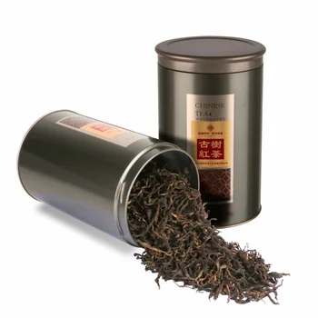 

2020 Fengqing Dianhong Black Tea Ancient Tree Tea Full-bodied and Refreshing for Warm Stomach and Poria Cocos 150g Canned