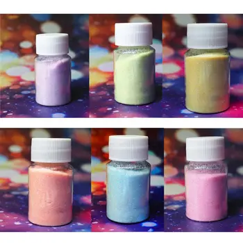 

Shiny Candy Color Resin Pigment Mica Powder Glitters Sequains Jewelry Making P0RF