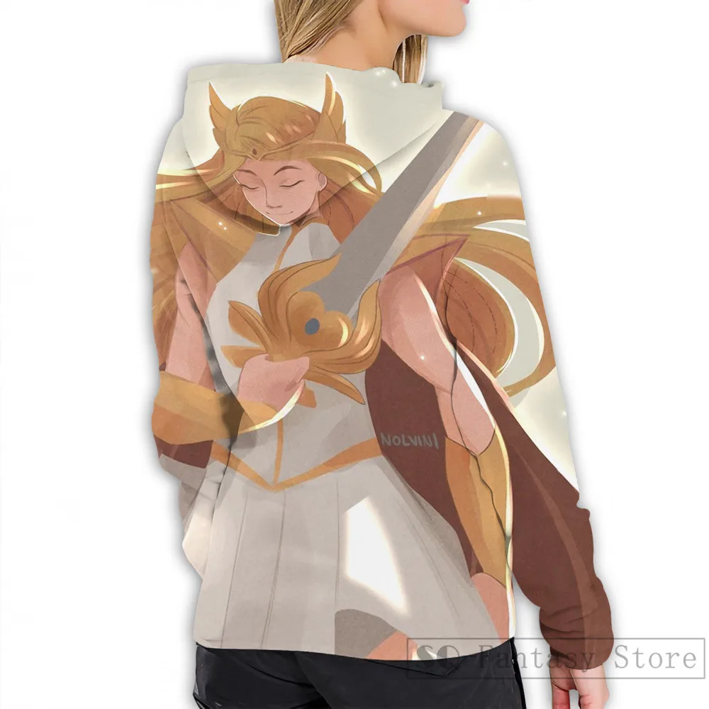 Мужские толстовки, свитшоты для женщин funny She-Ra(3) с принтом Повседневная Толстовка с капюшоном Streatwear